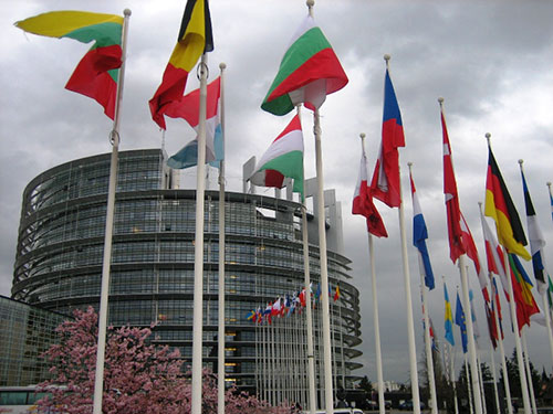 Europaparlament in Strassbourg